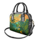 Sao Tome and Principe Shoulder Handbag Tropical Island Bird and Cocoa Forest - African Pride