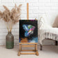 Where the Sunbird Sings Canvas Wall Art Sao Tome and Principe Flag - Color Splash Art - African Pride