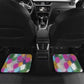 Where the Sunbird Sings Car Mats Sao Tome and Principe Flag - Color Splash Art - African Pride