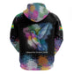 Where the Sunbird Sings Hoodie Sao Tome and Principe Flag - Color Splash Art - African Pride