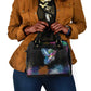 Where the Sunbird Sings Shoulder Handbag Sao Tome and Principe Flag - Color Splash Art - African Pride