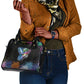 Where the Sunbird Sings Shoulder Handbag Sao Tome and Principe Flag - Color Splash Art - African Pride
