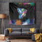 Where the Sunbird Sings Tapestry Sao Tome and Principe Flag - Color Splash Art - African Pride
