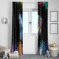 Where the Sunbird Sings Window Curtain Sao Tome and Principe Flag - Color Splash Art - African Pride