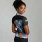 Where the Sunbird Sings Women Polo Shirt Sao Tome and Principe Flag - Color Splash Art - African Pride