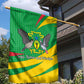 Sao Tome and Principe National Emblem Garden Flag Green Yellow Flag Pattern - African Pride