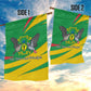 Sao Tome and Principe National Emblem Garden Flag Green Yellow Flag Pattern - African Pride