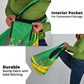 Sao Tome and Principe National Emblem Grocery Bag Green Yellow Flag Pattern - African Pride