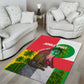 Jungle Spirit Monkey Area Rug Sao Tome and Principe Tropical Flag Color - African Pride