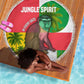 Jungle Spirit Monkey Beach Blanket Sao Tome and Principe Tropical Flag Color - African Pride