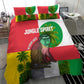 Jungle Spirit Monkey Bedding Set Sao Tome and Principe Tropical Flag Color - African Pride