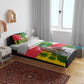 Jungle Spirit Monkey Bedding Set Sao Tome and Principe Tropical Flag Color - African Pride