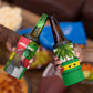 Jungle Spirit Monkey 4 in 1 Can Cooler Tumbler Sao Tome and Principe Tropical Flag Color - African Pride