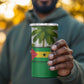 Jungle Spirit Monkey 4 in 1 Can Cooler Tumbler Sao Tome and Principe Tropical Flag Color - African Pride