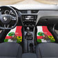 Jungle Spirit Monkey Car Mats Sao Tome and Principe Tropical Flag Color - African Pride
