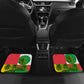 Jungle Spirit Monkey Car Mats Sao Tome and Principe Tropical Flag Color - African Pride