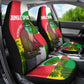 Jungle Spirit Monkey Car Seat Cover Sao Tome and Principe Tropical Flag Color - African Pride