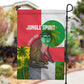 Jungle Spirit Monkey Garden Flag Sao Tome and Principe Tropical Flag Color - African Pride