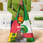 Jungle Spirit Monkey Grocery Bag Sao Tome and Principe Tropical Flag Color - African Pride