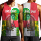 Jungle Spirit Monkey Men Tank Top Sao Tome and Principe Tropical Flag Color - African Pride