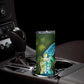 Sea Turtle Sao Tome and Principe Skinny Tumbler Ocean Tide and Tropical Palm - African Pride