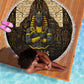 Anubis Egypt Beach Blanket Ancient Hieroglyph Pharaoh Spirit - African Pride