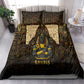 Anubis Egypt Bedding Set Ancient Hieroglyph Pharaoh Spirit - African Pride