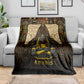 Anubis Egypt Blanket Ancient Hieroglyph Pharaoh Spirit - African Pride
