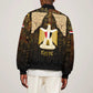 Anubis Egypt Bomber Jacket Ancient Hieroglyph Pharaoh Spirit - African Pride