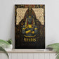 Anubis Egypt Canvas Wall Art Ancient Hieroglyph Pharaoh Spirit - African Pride