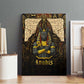 Anubis Egypt Canvas Wall Art Ancient Hieroglyph Pharaoh Spirit - African Pride