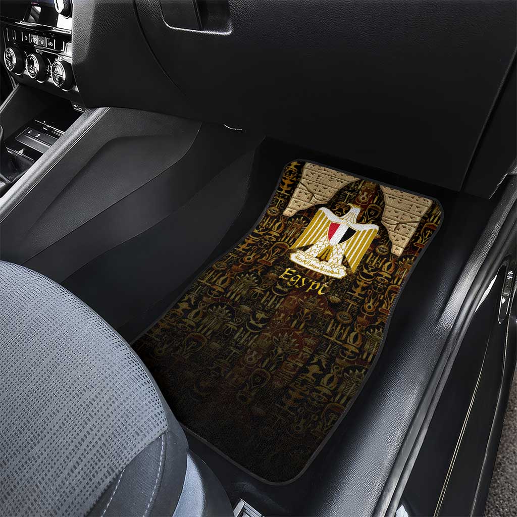 Anubis Egypt Car Mats Ancient Hieroglyph Pharaoh Spirit - African Pride