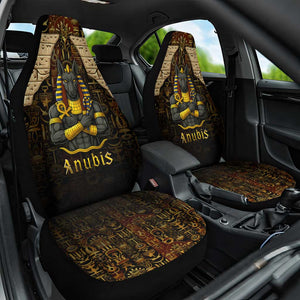 Anubis Egypt Car Seat Cover Ancient Hieroglyph Pharaoh Spirit - African Pride