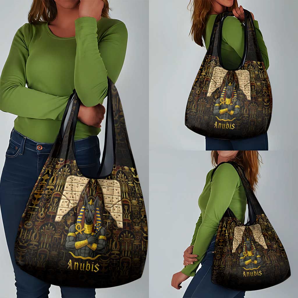 Anubis Egypt Grocery Bag Ancient Hieroglyph Pharaoh Spirit - African Pride