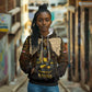 Anubis Egypt Hoodie Ancient Hieroglyph Pharaoh Spirit - African Pride