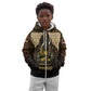 Anubis Egypt Kid Hoodie Ancient Hieroglyph Pharaoh Spirit - African Pride
