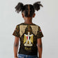 Anubis Egypt Kid T shirt Ancient Hieroglyph Pharaoh Spirit - African Pride