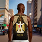 Anubis Egypt Men Tank Top Ancient Hieroglyph Pharaoh Spirit - African Pride
