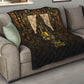 Anubis Egypt Quilt Ancient Hieroglyph Pharaoh Spirit - African Pride