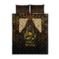 Anubis Egypt Quilt Bed Set Ancient Hieroglyph Pharaoh Spirit - African Pride