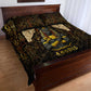 Anubis Egypt Quilt Bed Set Ancient Hieroglyph Pharaoh Spirit - African Pride
