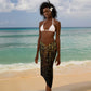 Anubis Egypt Sarong Ancient Hieroglyph Pharaoh Spirit - African Pride