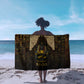 Anubis Egypt Sarong Ancient Hieroglyph Pharaoh Spirit - African Pride