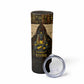 Anubis Egypt Skinny Tumbler Ancient Hieroglyph Pharaoh Spirit - African Pride