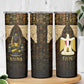 Anubis Egypt Skinny Tumbler Ancient Hieroglyph Pharaoh Spirit - African Pride