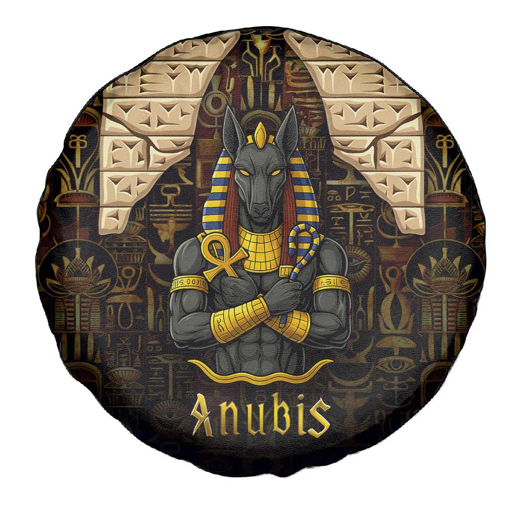 Anubis Egypt Spare Tire Cover Ancient Hieroglyph Pharaoh Spirit - African Pride