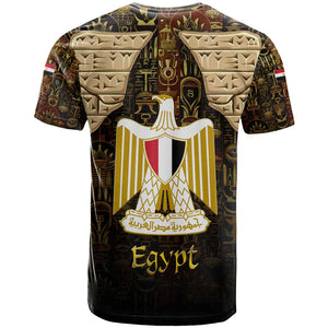 Anubis Egypt T shirt Ancient Hieroglyph Pharaoh Spirit - African Pride
