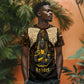 Anubis Egypt T shirt Ancient Hieroglyph Pharaoh Spirit - African Pride