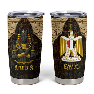 Anubis Egypt Tumbler Cup Ancient Hieroglyph Pharaoh Spirit - African Pride