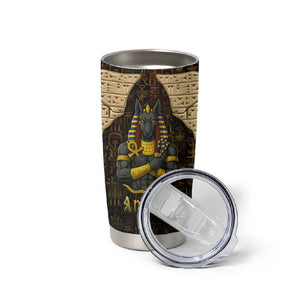 Anubis Egypt Tumbler Cup Ancient Hieroglyph Pharaoh Spirit - African Pride